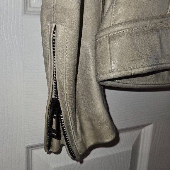 Belstaff Waxed Leather Moto Jacket - Picture 8 of 16